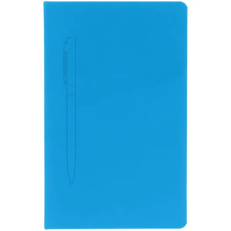 Ежедневник Magnet Shall, недатированный, голубой