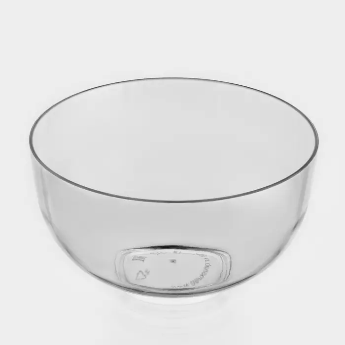 Форма пластиковая одноразовая для фуршета &laquo;Малая миска&raquo;, 150 мл, d=8 см, прозрачная