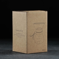 Кемекс стеклянный для заваривания кофе &laquo;Колумб&raquo;, 400 мл, 13&times;11&times;17 см