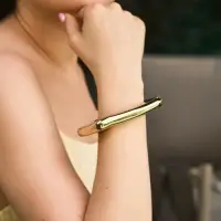 Браслет манжета &laquo;Уголки&raquo;, цвет золото