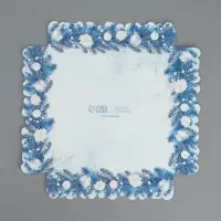 Коробка для кондитерских изделий с пластиковой крышкой &laquo;Волшебных праздников&raquo;, 15 х 15 х 3 см