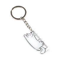 Брелок линейка для ключей &laquo;Будь всегда уверен&raquo;, 2.2 х 10 см