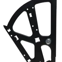 Механизм для обувницы полок CAPPIO, 2-х ярусная, до 13 мм, металл, черный