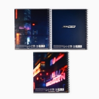 Тетрадь А5, 48 л на спирали, внутренний блок №1 МИКС &laquo;Уличные гонки&raquo;