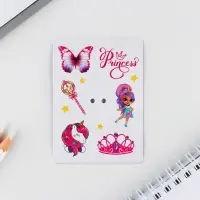 Значок с наклейками &laquo;Самой милой принцессе&raquo;, 6.5 х 9 см