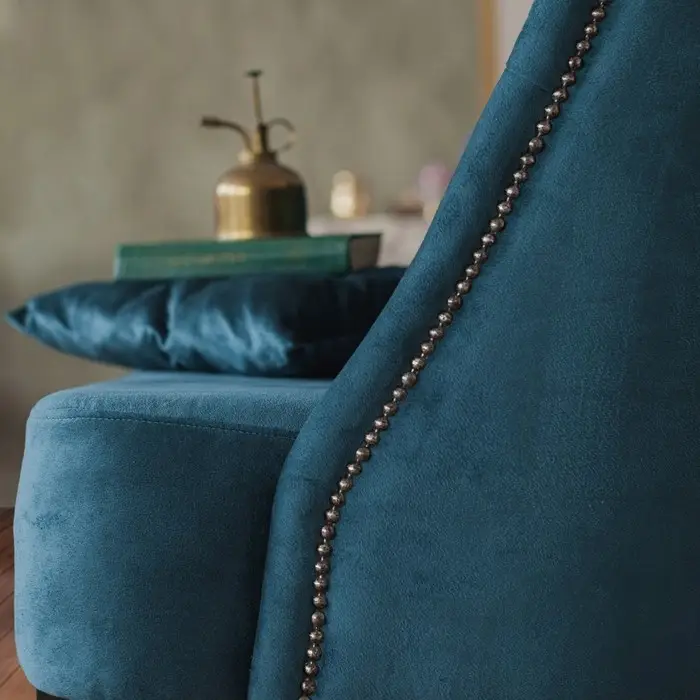 Гвозди ТУНДРА, декоративные, обивочные, 8&times;15 мм, хром, фасовка 50 шт.