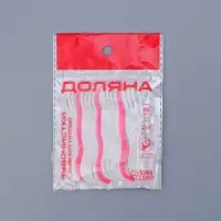 Зубочистка с зубной нитью Доляна, 20 шт, 7,5&times;1,5 см