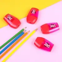 Точилка пластиковая, красная, &laquo;Минни Маус&raquo;