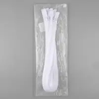 Молния &laquo;Спираль&raquo;, №5, разъёмная, замок автомат, 70 см, белая