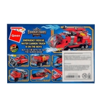 Конструктор Пожарные "Транспорт", 1805-4  34 детали