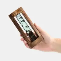 Термометр &laquo;Галилей&raquo; в деревянном корпусе, серый