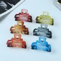 Крабик для волос &laquo;Кэнди&raquo;, матовый дуги, 7 см, МИКС