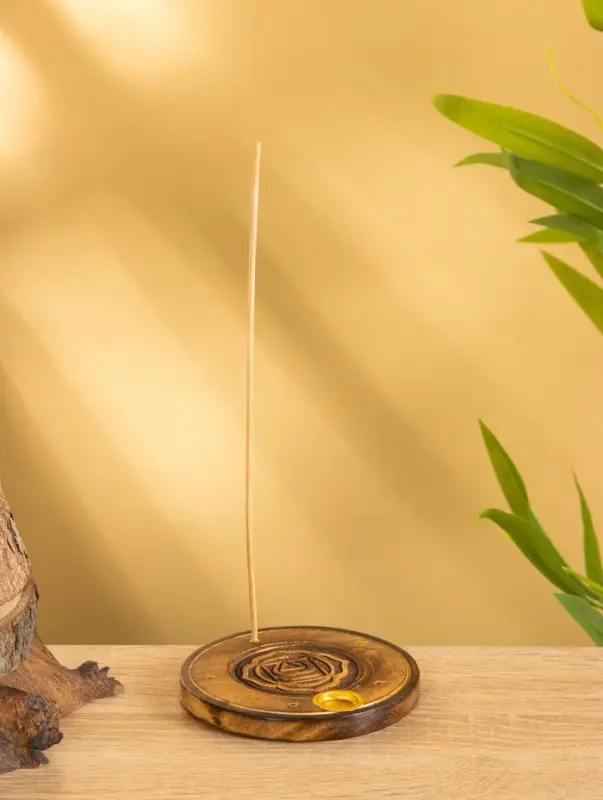 Подставка под благовония "Чакра" дерево 10 см