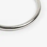 Кольцо литое TEIRA, для сумки, d=35/40 мм, набор 2 шт., 3.1 г, s=2.5 мм, цвет серебряный