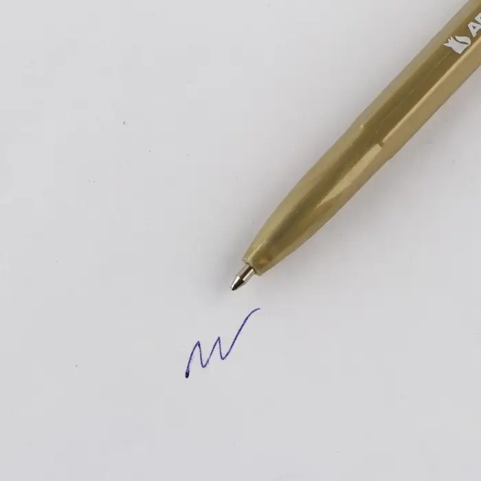 Ручка шариковая синяя паста 0.7 мм ArtFox