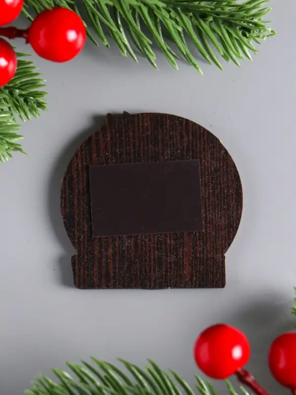 Набор новогодних магнитов 10 шт "Символ года 2026", размер 1 магнита 4,3 х 4,5 см