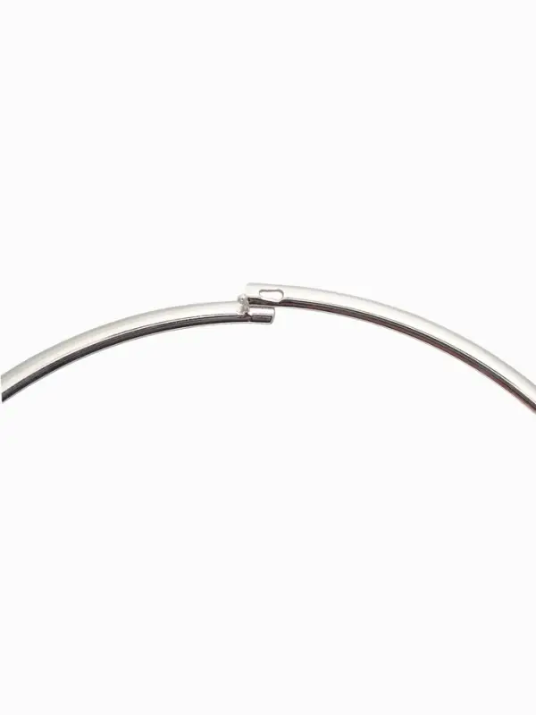 Чокер &laquo;Обруч&raquo; на шею, цвет серебро