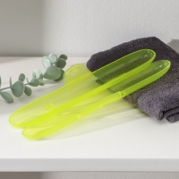 Футляр для зубной щётки, 21&times;3,1 см, цвет МИКС