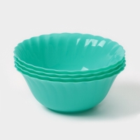 Набор посуды для пикника &laquo;Весёлая компания&ndash; 2&raquo;, на 4 персоны, 41 предмет, пластик, МИКС