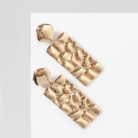 Клипсы &laquo;Лёгкость&raquo; пластина, цвет золото