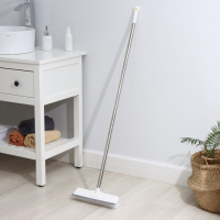 Щётка для подметания пола с водосгоном Доляна, черенок из нержавеющей стали, 28&times;6,5&times;117 см