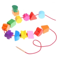 Счётный материал &laquo;Бусы. Геометрия&raquo;, 15 деталей