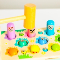 Логический центр 4 в 1 &laquo;Рыбалка, стучалка, металлофон, крутилка&raquo; 12,5х12,5х24,5 см