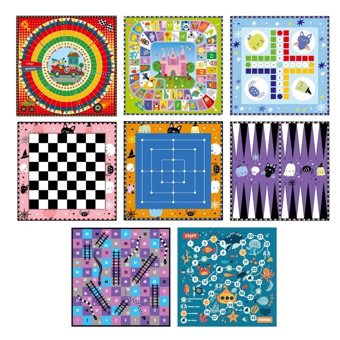 Настольная игра &laquo;50 игр для всей семьи&raquo;