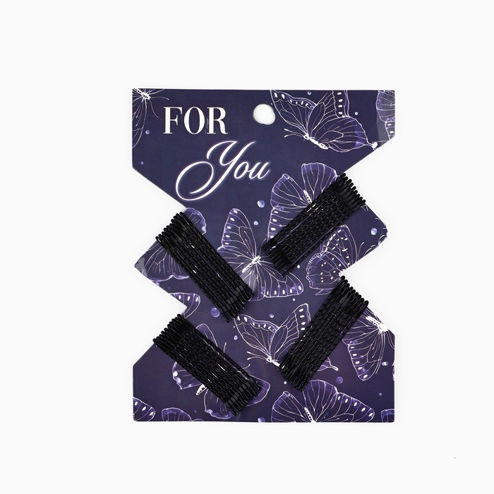 Невидимки для волос 40 шт &laquo;Для тебя&raquo; 5 см