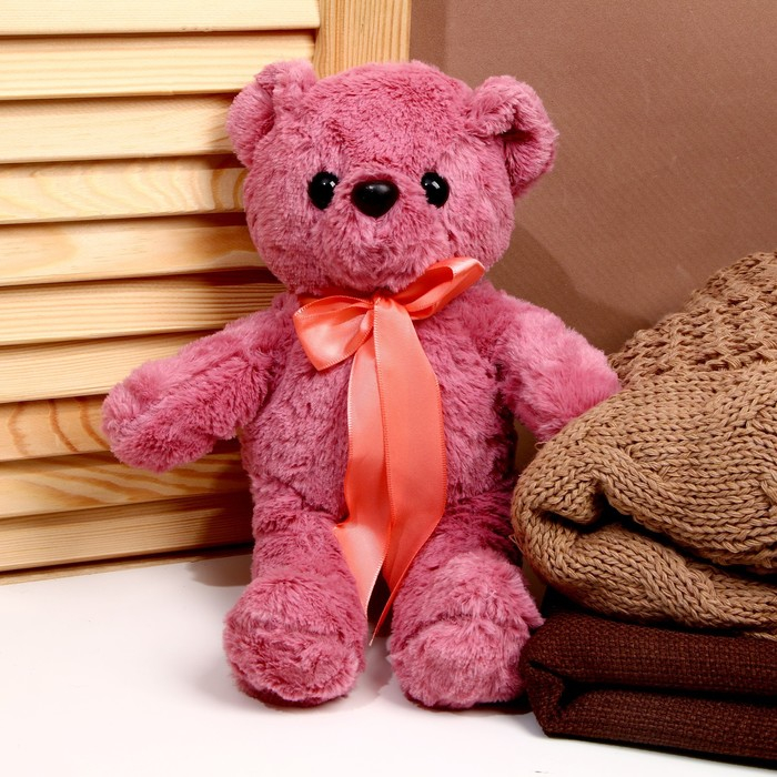 Мягкая игрушка &laquo;Мишутка с бантом&raquo;, цвета МИКС