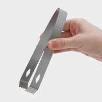 Щипцы для льда Доляна, 16&times;1,8 см, цвет серебристый