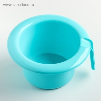 Горшок туалетный детский &laquo;Кроха&raquo;, цвет голубой, 1,75 л.