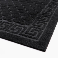 Коврик влаговпитывающий &laquo;Чешуйки&raquo;, 60&times;90 см, цвет чёрный