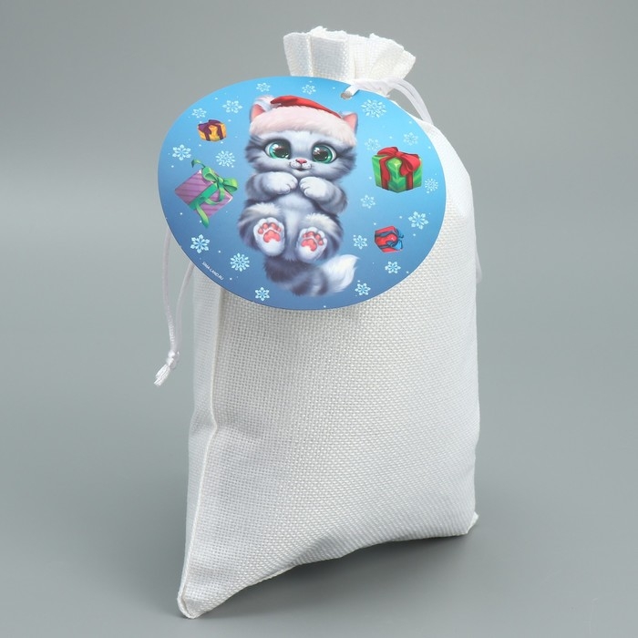 Мешок подарочный &laquo;Дружочек&raquo;, 20 х 30 см +/- 1.5 см, Новый год