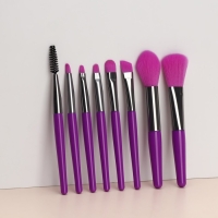 Набор кистей для макияжа &laquo;Bright&raquo;, 8 предметов, чехол, цвет МИКС