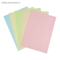 Бумага цветная А4, 100 листов Calligrata Mix, 10 цветов, тонированная в массе, 80 г/м&sup2;