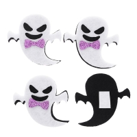 Декор на клеевой основе &laquo;Привидение&raquo; набор 4 шт., размер 1 шт: 5 &times; 5 см