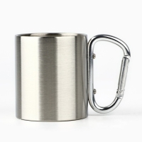 Кружка туристическая с карабином &laquo;Туризм&raquo;, 180 мл