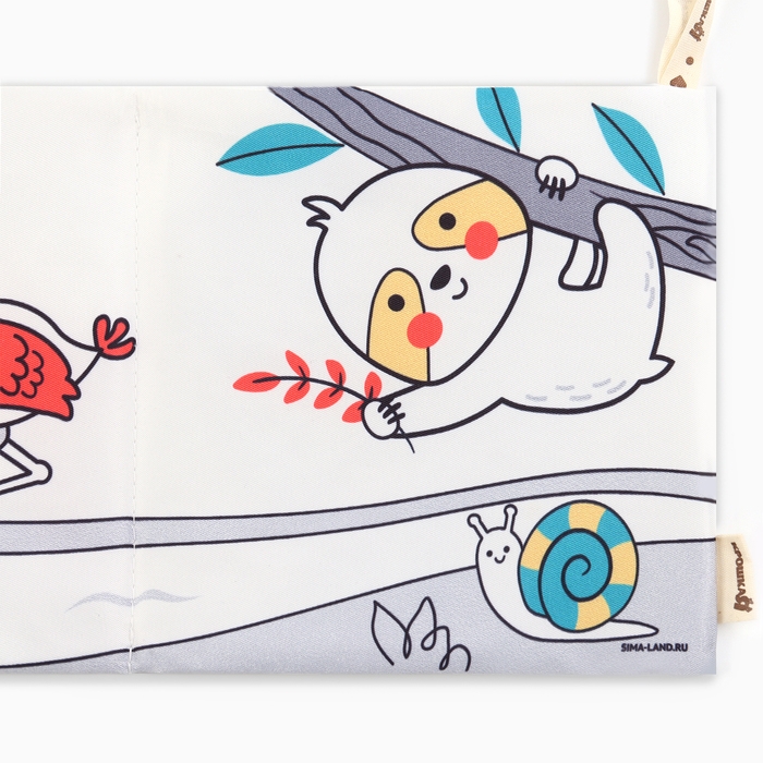 Бортик на кроватку &laquo;Baby time&raquo; 14х70 см, Крошка Я