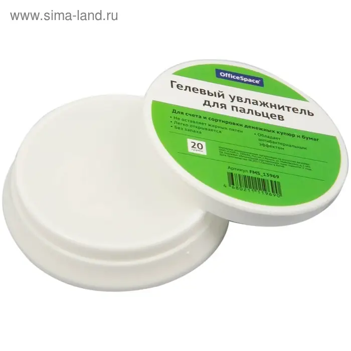 Гель для увлажнения пальцев 20 г, Office Space