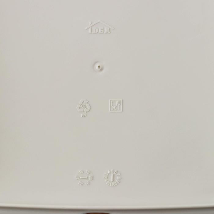 Салфетница &laquo;Вязание&raquo;, цвет белый ротанг