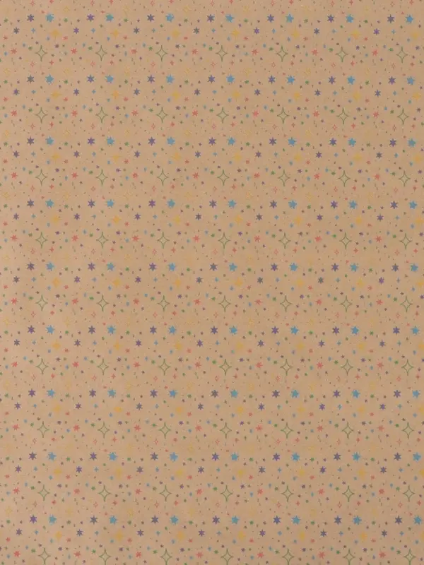 Бумага крафтовая &laquo;Искры&raquo;, 70 &times;100 см