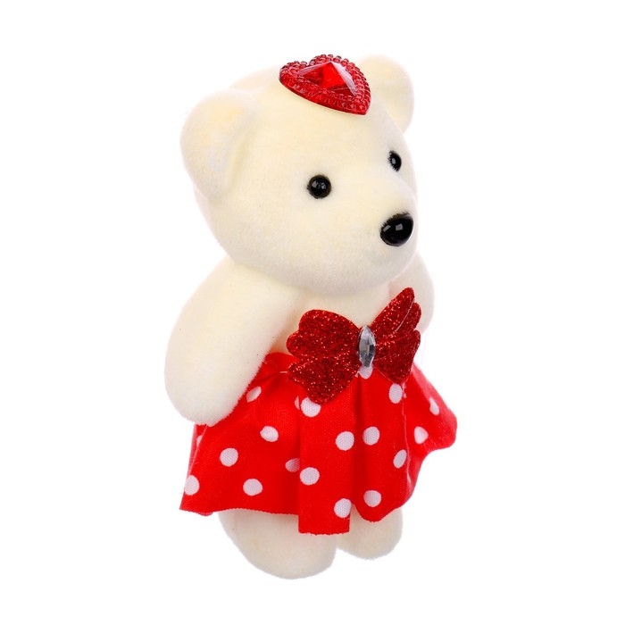 Игрушка из пенопласта &laquo;Мишка с бабочкой&raquo;, цвета МИКС