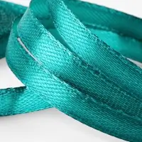 Лента атласная, 6 мм, 23&plusmn;1 м, зелёная №126