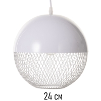 Светильник Lina 1х40Вт Е27 кремовый  26х26х32см