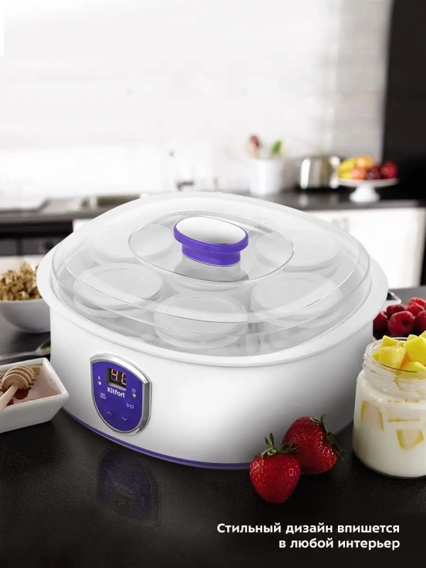 Йогуртница с таймером и баночками KT-2088