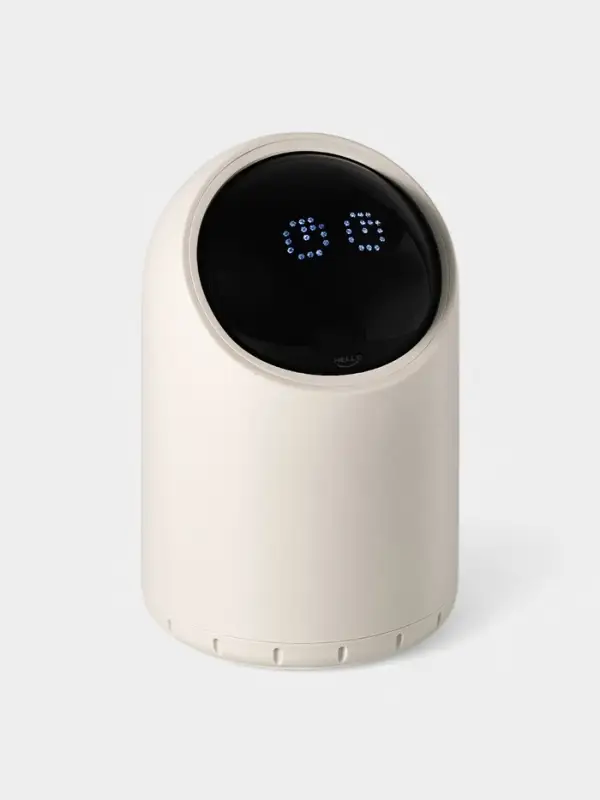 Ведро для мусора сенсорное, 2 л, цвет бежевый