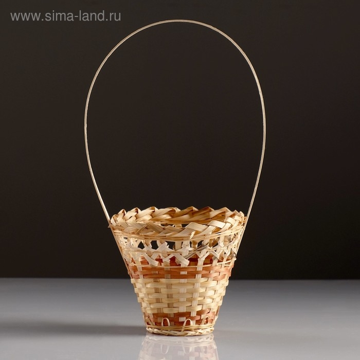 Корзина &laquo;Стакан&raquo;, 14&times;16 см, бамбук