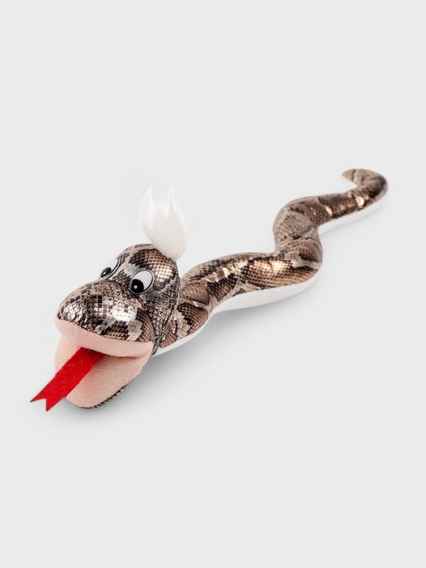 Мягкая игрушка "Змея", 45 см, цвет МИКС