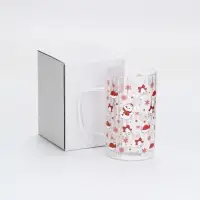 Кружка стеклянная &laquo;Новый год&raquo;, 350 мл